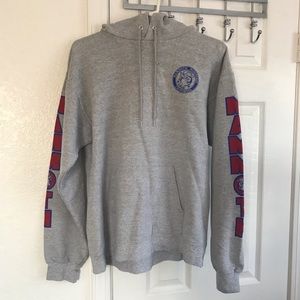 hanes grey mammoth mountain hoodie size small